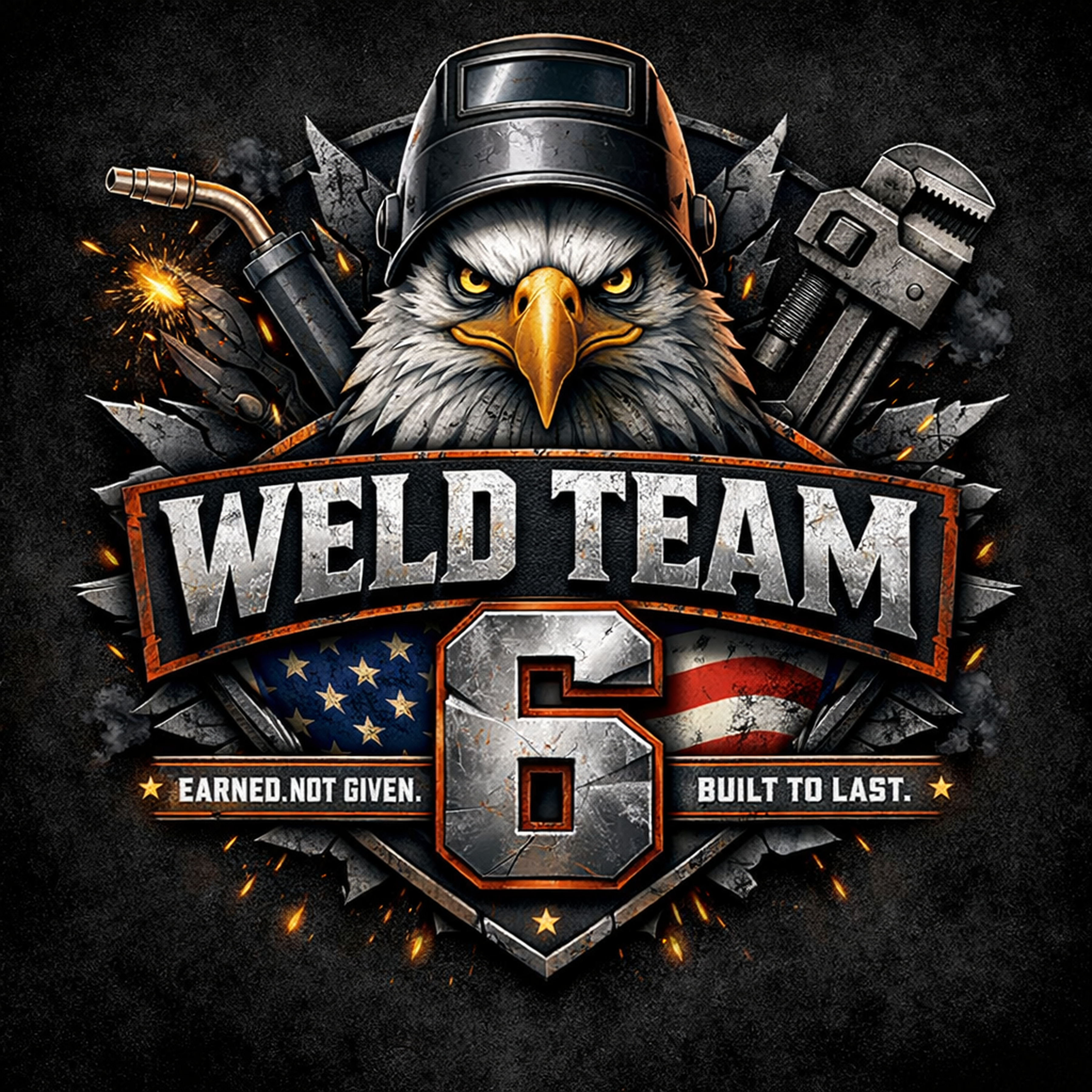 Weld Team 6 – Skill Is Earned T-Shirt
