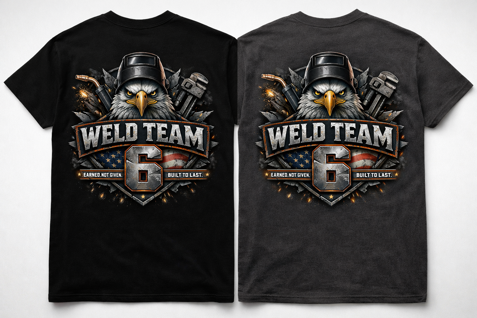 Weld Team 6 – Skill Is Earned T-Shirt